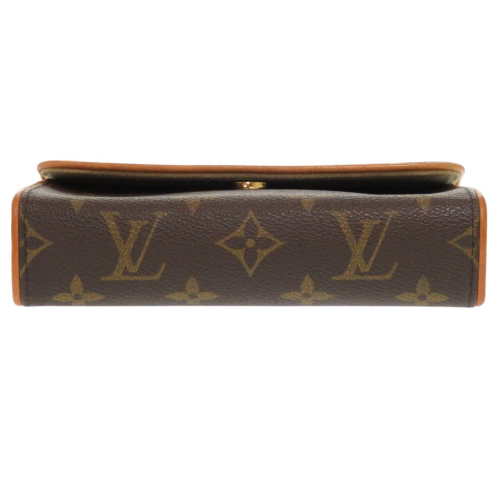 LOUIS VUITTON Waist bag Monogram canvas Brown Monogram Pochette Florentine Women
