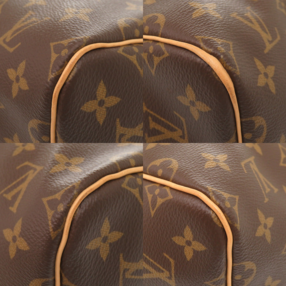 LOUIS VUITTON Boston Duffel bag Monogram canvas Brown Monogram New Keepall bandouliere55 mens