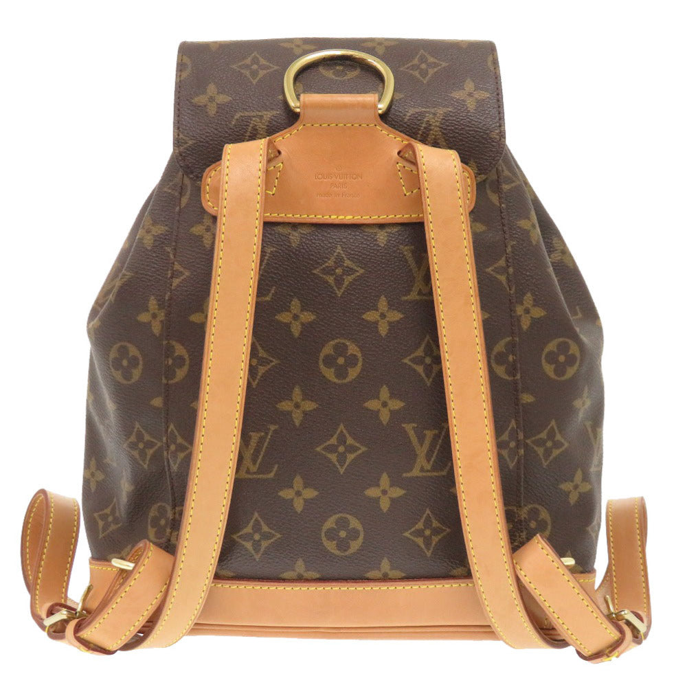 LOUIS VUITTON Backpack Monogram canvas Brown Monogram MontsourisMM Women