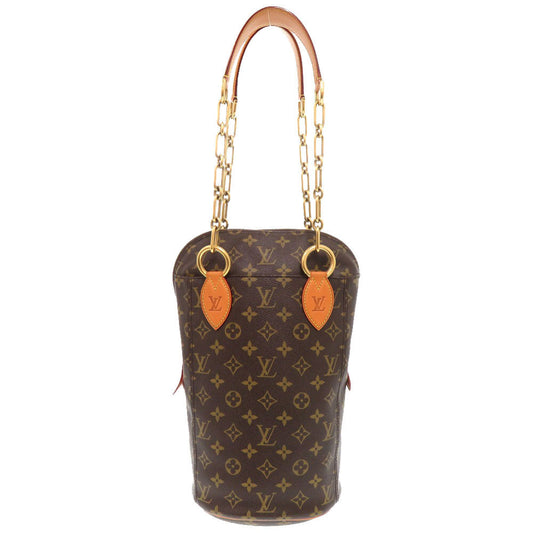 LOUIS VUITTON Shoulder Bag Monogram canvas Brown Karl Lagerfeld Monogram Punching bag baby Women