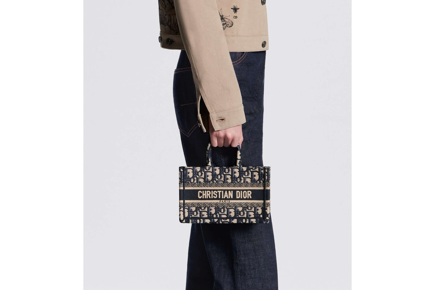 Dior Book Tote Leather Mini Tote