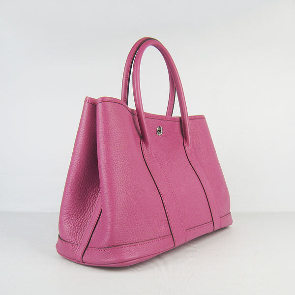 Luxury Hermes Garden Party Handbag Peach