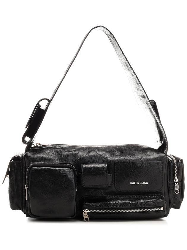 Luxury Balenciaga Trending 2026 Superbusy Small Sling Bag Black