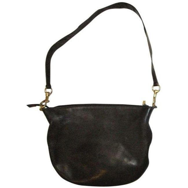 Gucci Leather Canvas Shoulder Bag