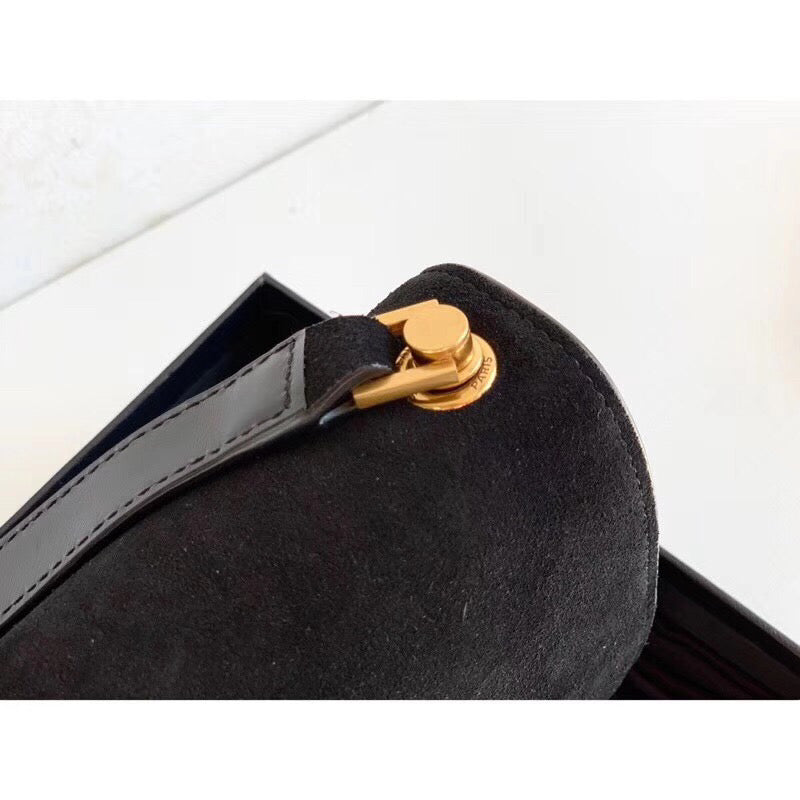 Yves Saint Laurent Le Carre Satchel Black