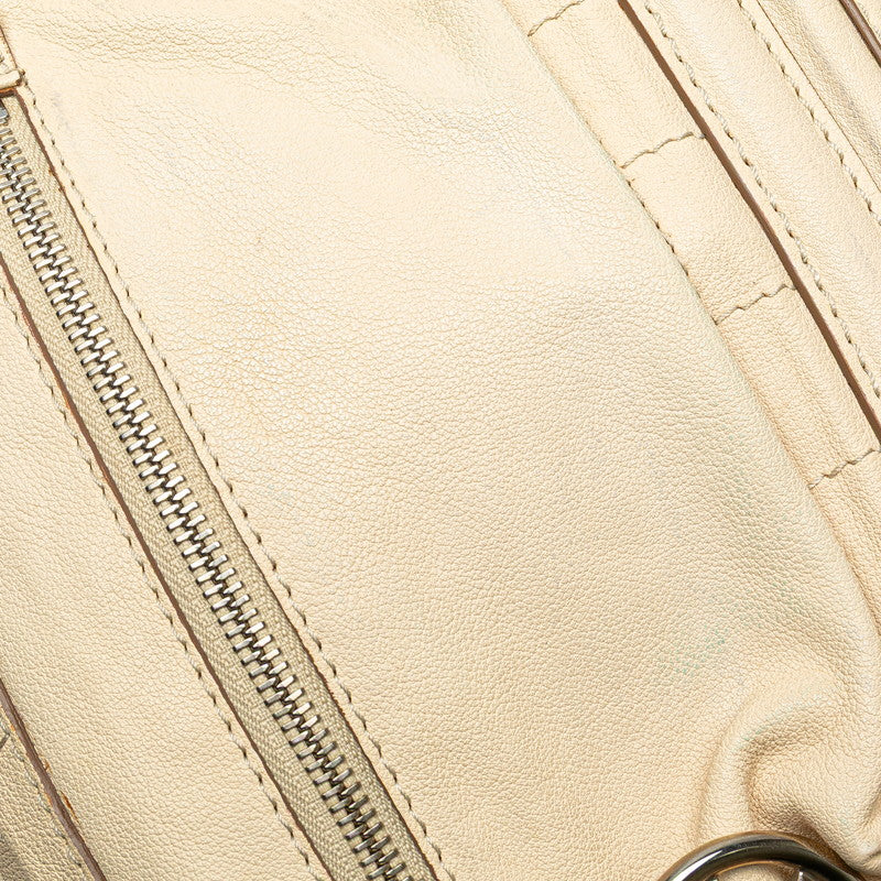 Chanel Choco Bar Leather Handbag