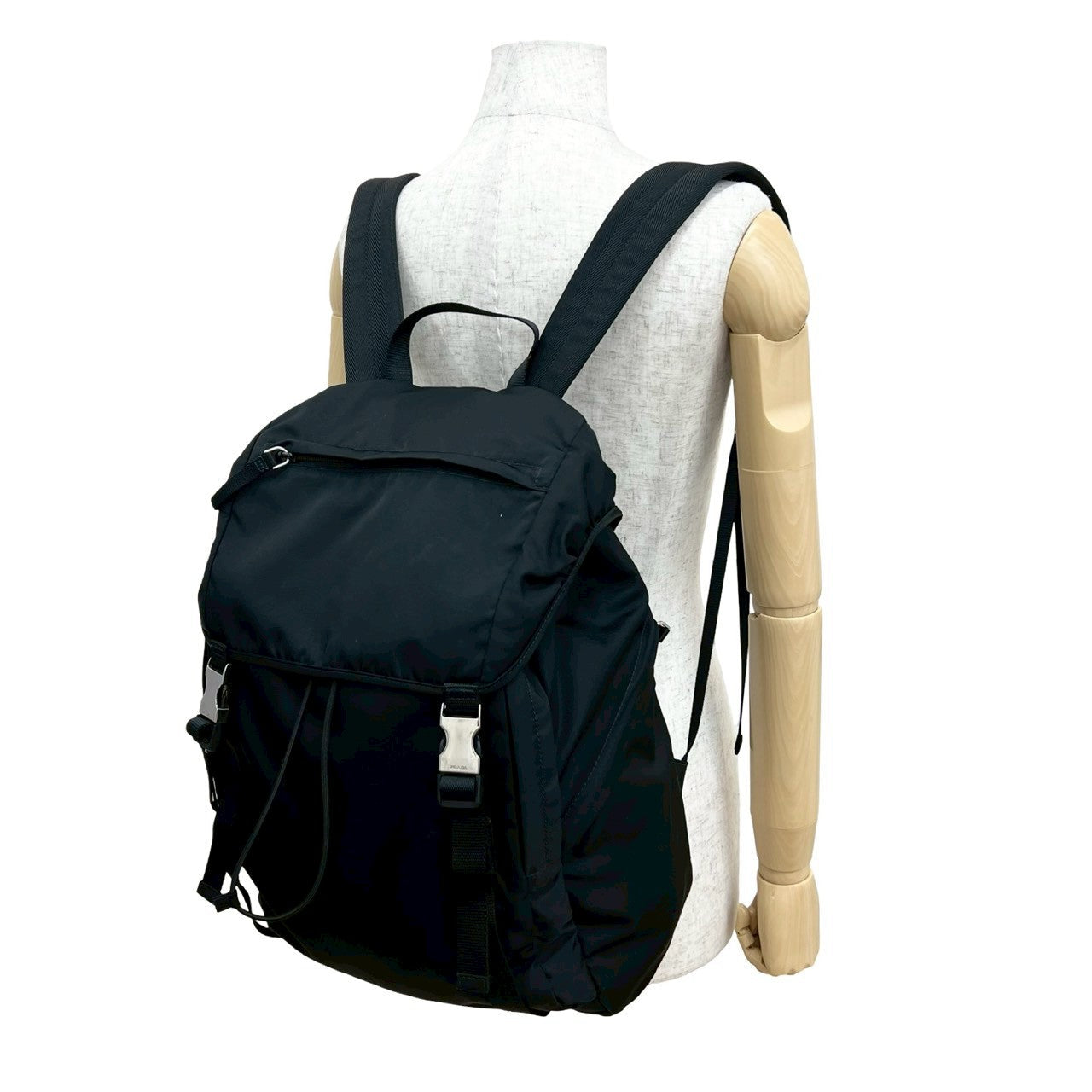 PRADA Backpack Nylon black