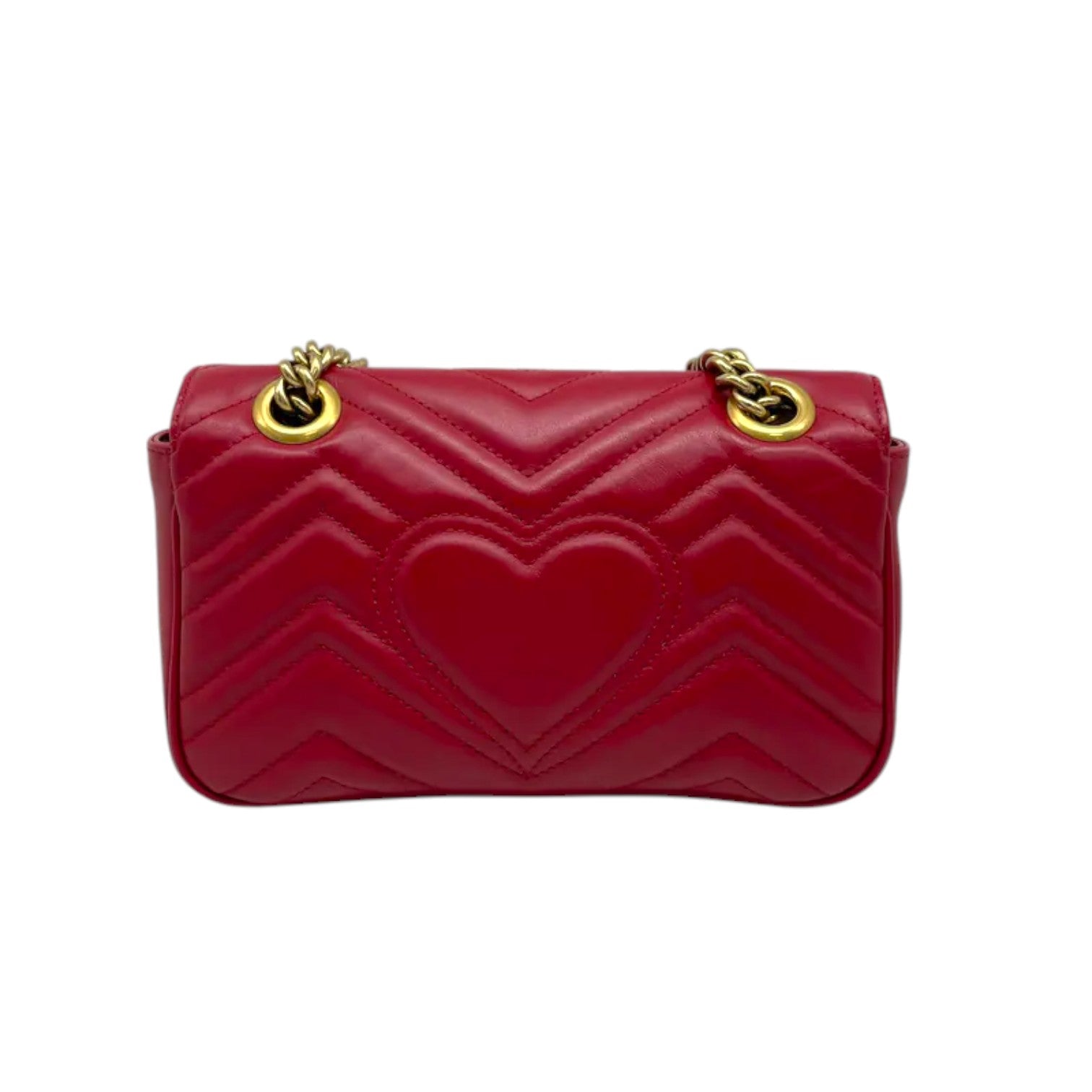 Gucci Chain Leather Shoulder Bag