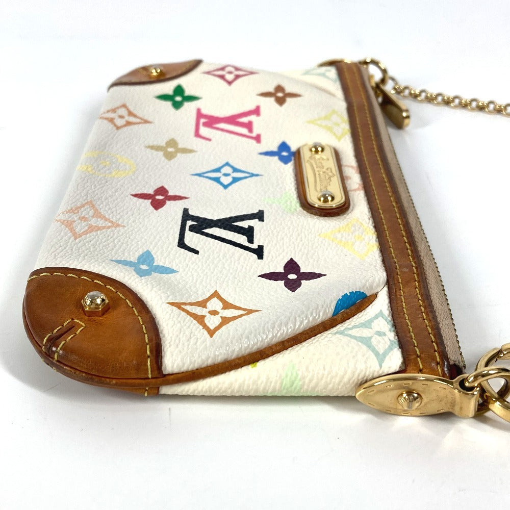 LOUIS VUITTON Shoulder Bag Monogram multicolor canvas white Monogram multicolor Mira MM