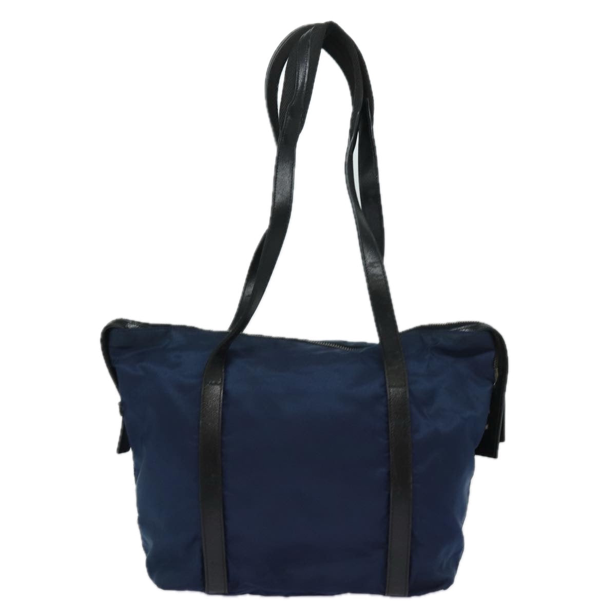 PRADA Nylon Shoulder Bag Blue Auth