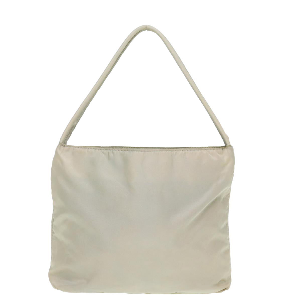 PRADA Nylon Tote Bag White Auth