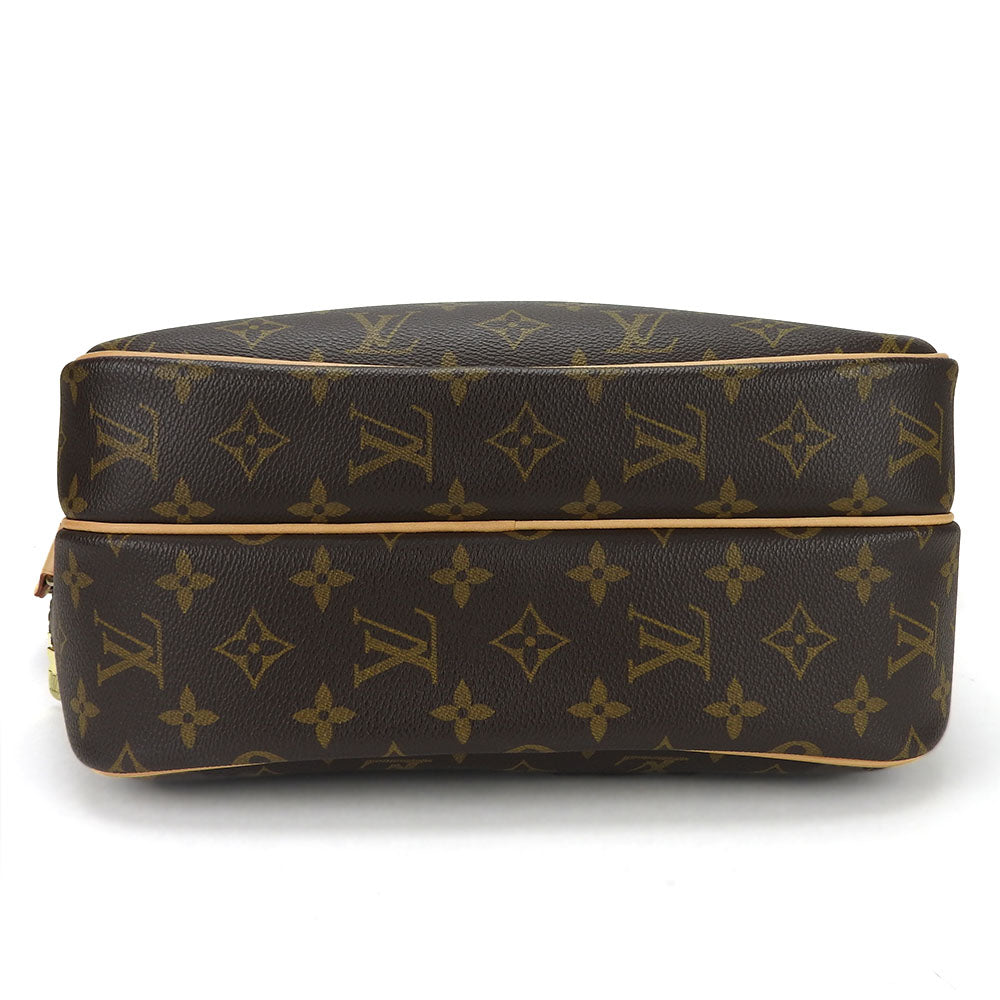 LOUIS VUITTON Shoulder Bag Monogram Brown Reporter PM