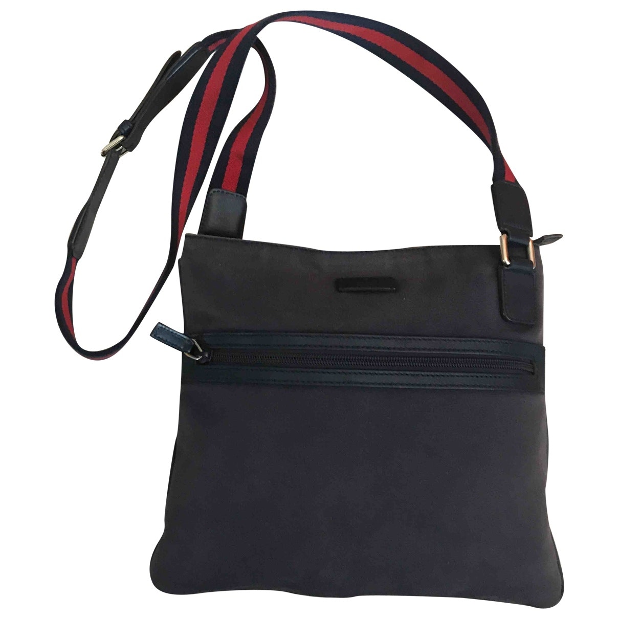 Gucci anthracite cloth bag