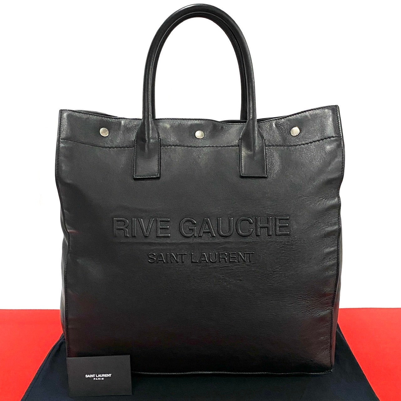 Saint Laurent Leather Rive Gauche Tote