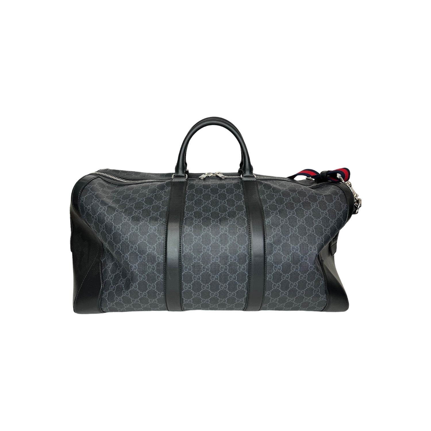 Gucci Leather Canvas Shoulder Bag