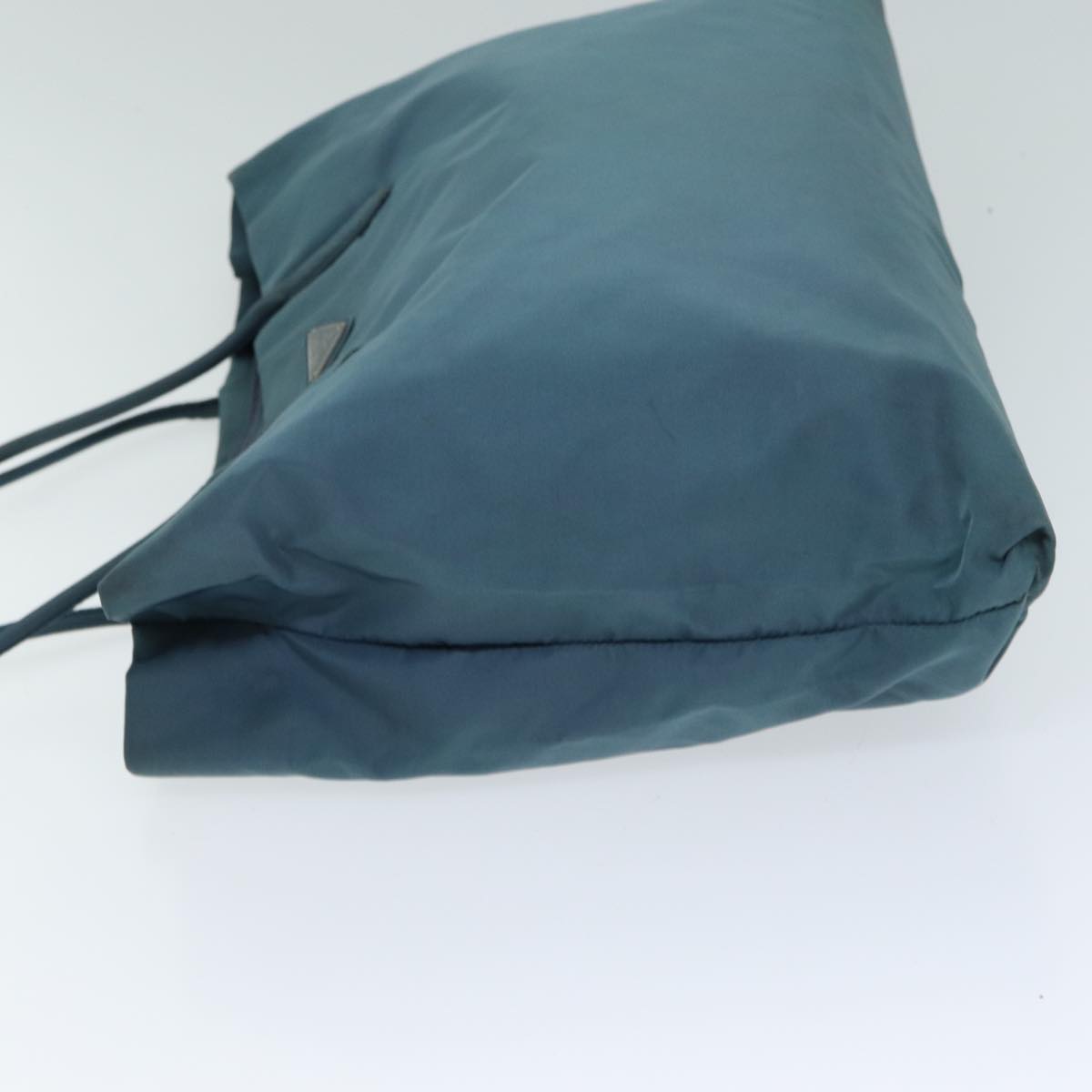 PRADA Tote Bag Nylon Blue Auth