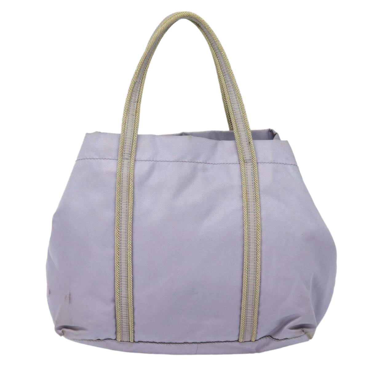 PRADA Hand Bag Nylon Purple Auth