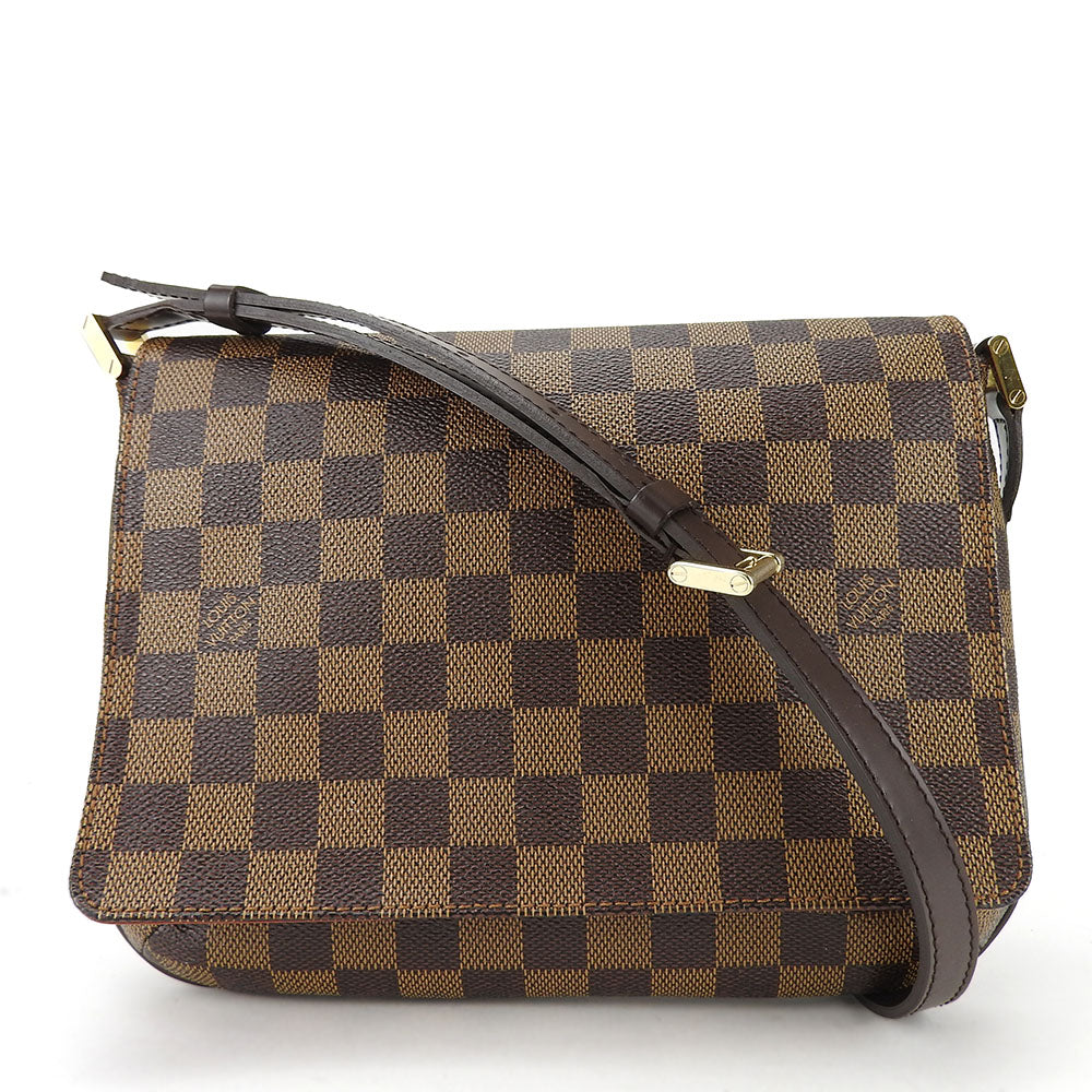 LOUIS VUITTON Shoulder Bag Damier Brown Mtte Tango