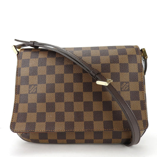 LOUIS VUITTON Shoulder Bag Damier Brown Mtte Tango
