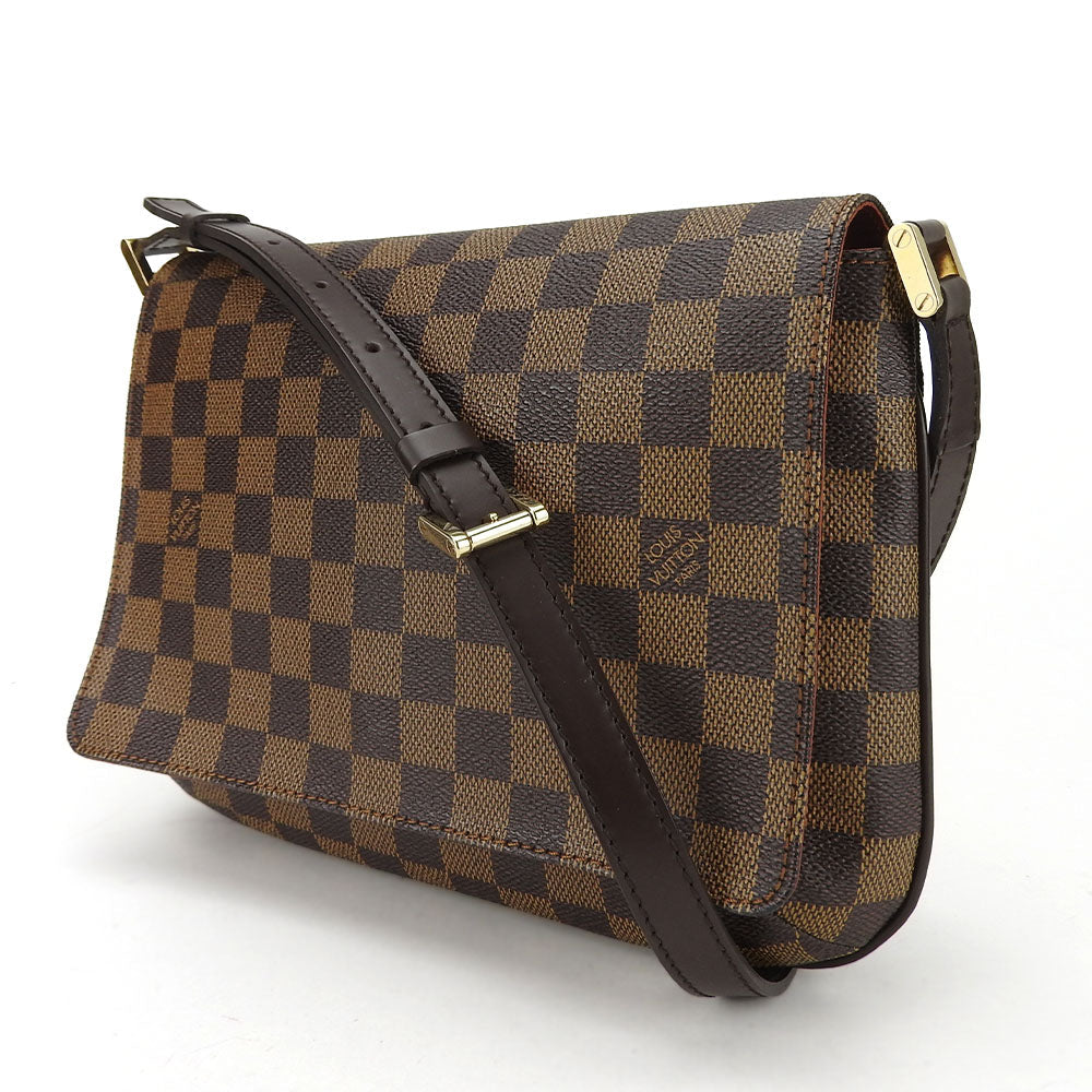 LOUIS VUITTON Shoulder Bag Damier Brown Mtte Tango