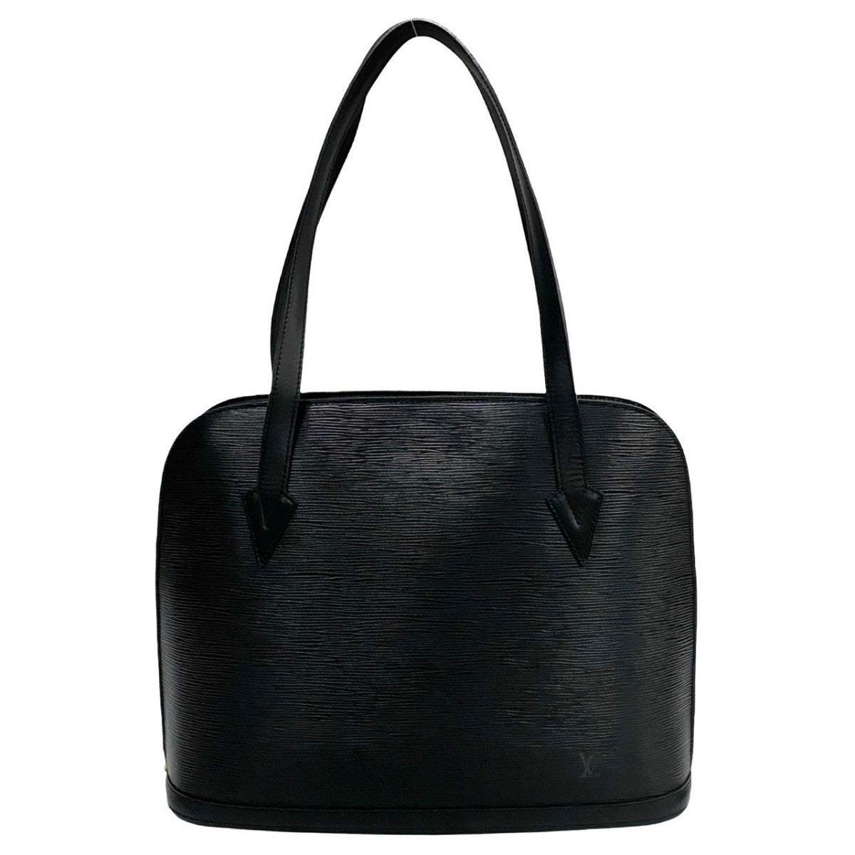 LOUIS VUITTON Tote Bag Epi Leather black Shoulder Bag Epi Lussac Women