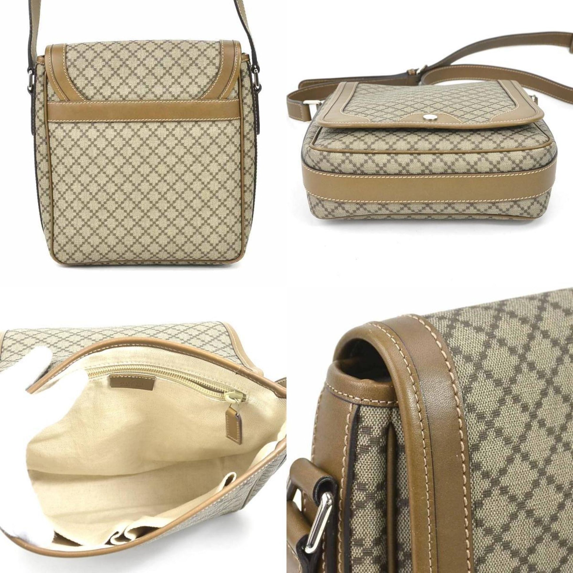 Gucci Canvas Shoulder Bag