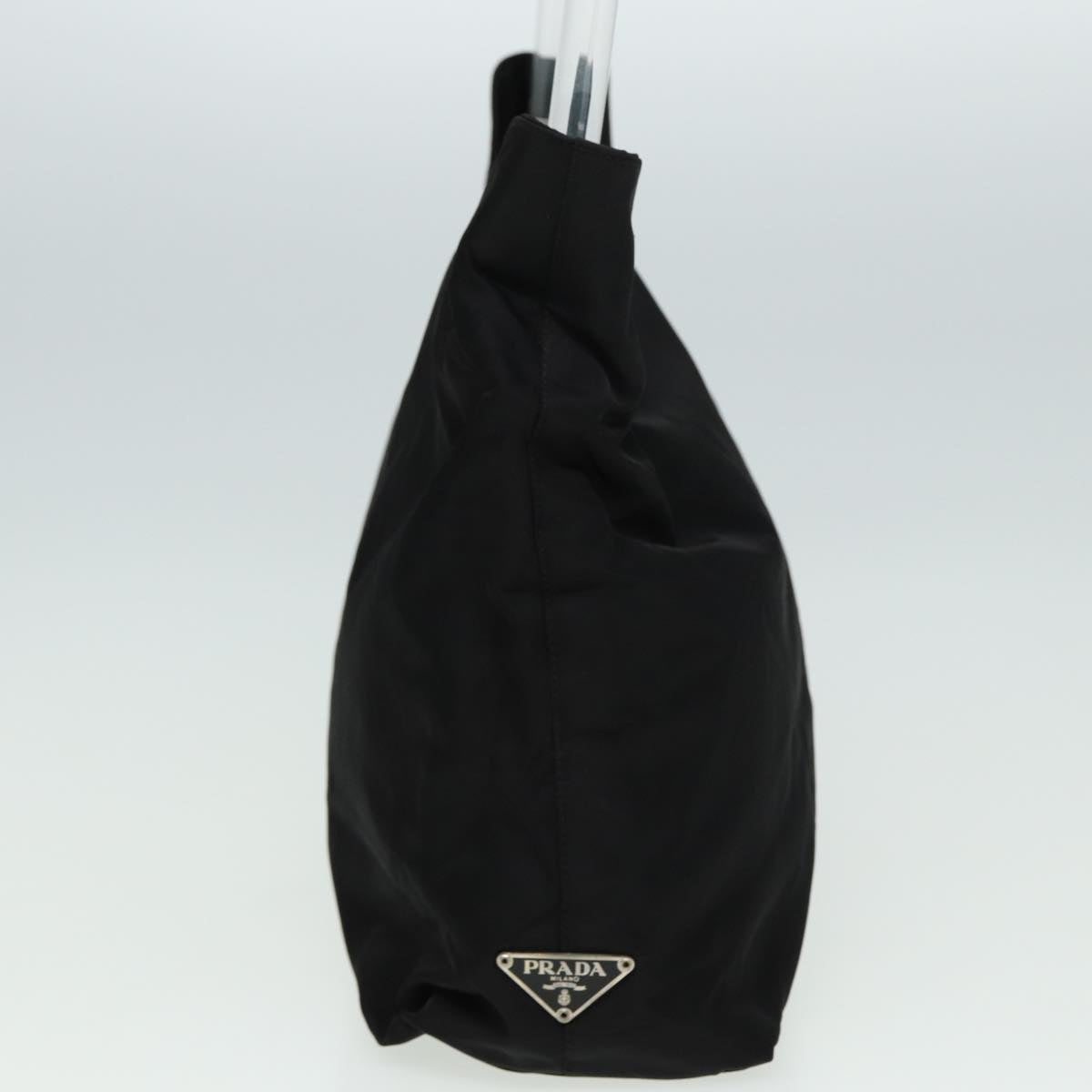 PRADA Shoulder Bag Nylon Black Auth