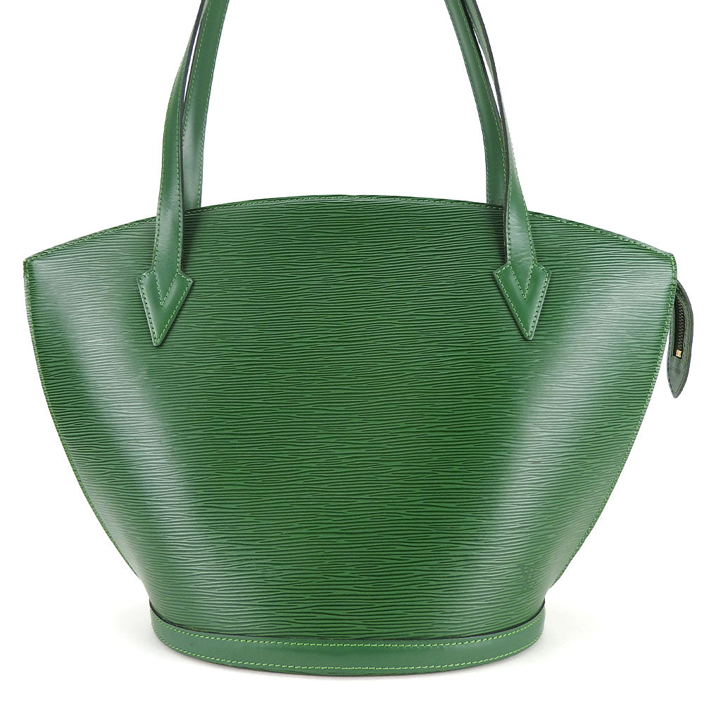 LOUIS VUITTON Tote Bag Epi Leather green Sun jack shopping