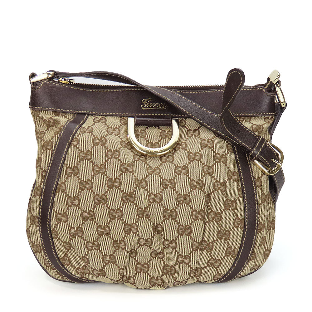 GUCCI Shoulder Bag 203257 GG canvas beige Abbey