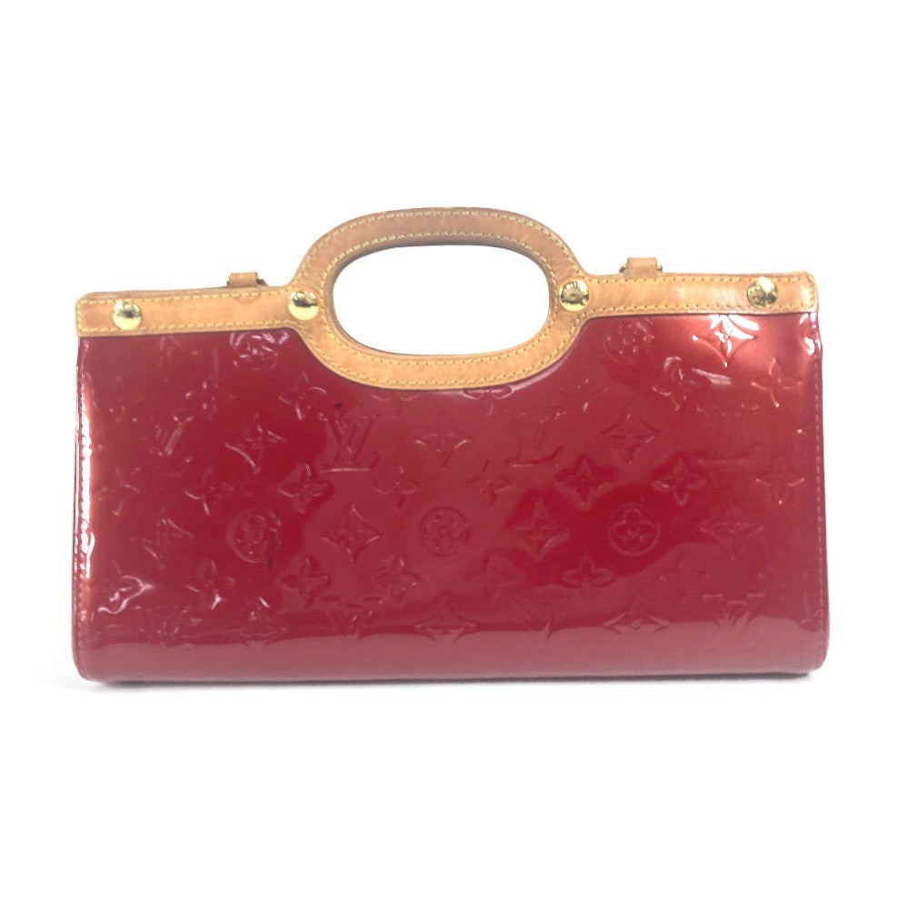 LOUIS VUITTON Handbag Monogram Vernis Red Monogram Vernis Roxbury Drive