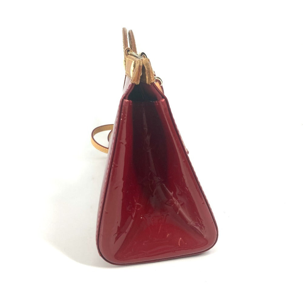 LOUIS VUITTON Handbag Monogram Vernis Red Monogram Vernis Roxbury Drive