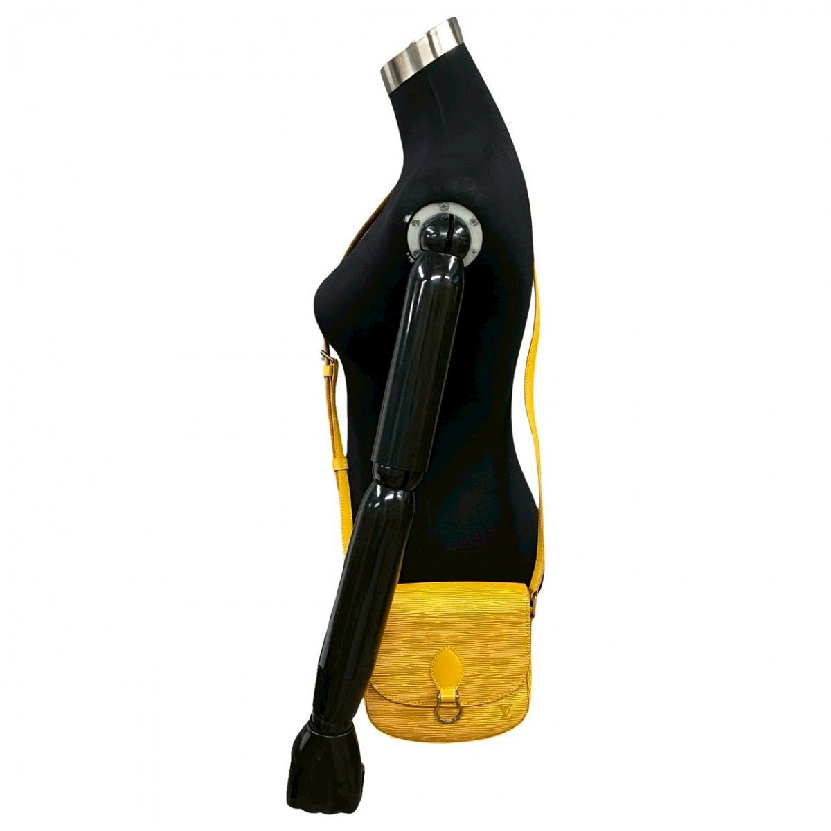 LOUIS VUITTON Shoulder Bag Epi Leather yellow Epi Mini Saint-Cloud Women