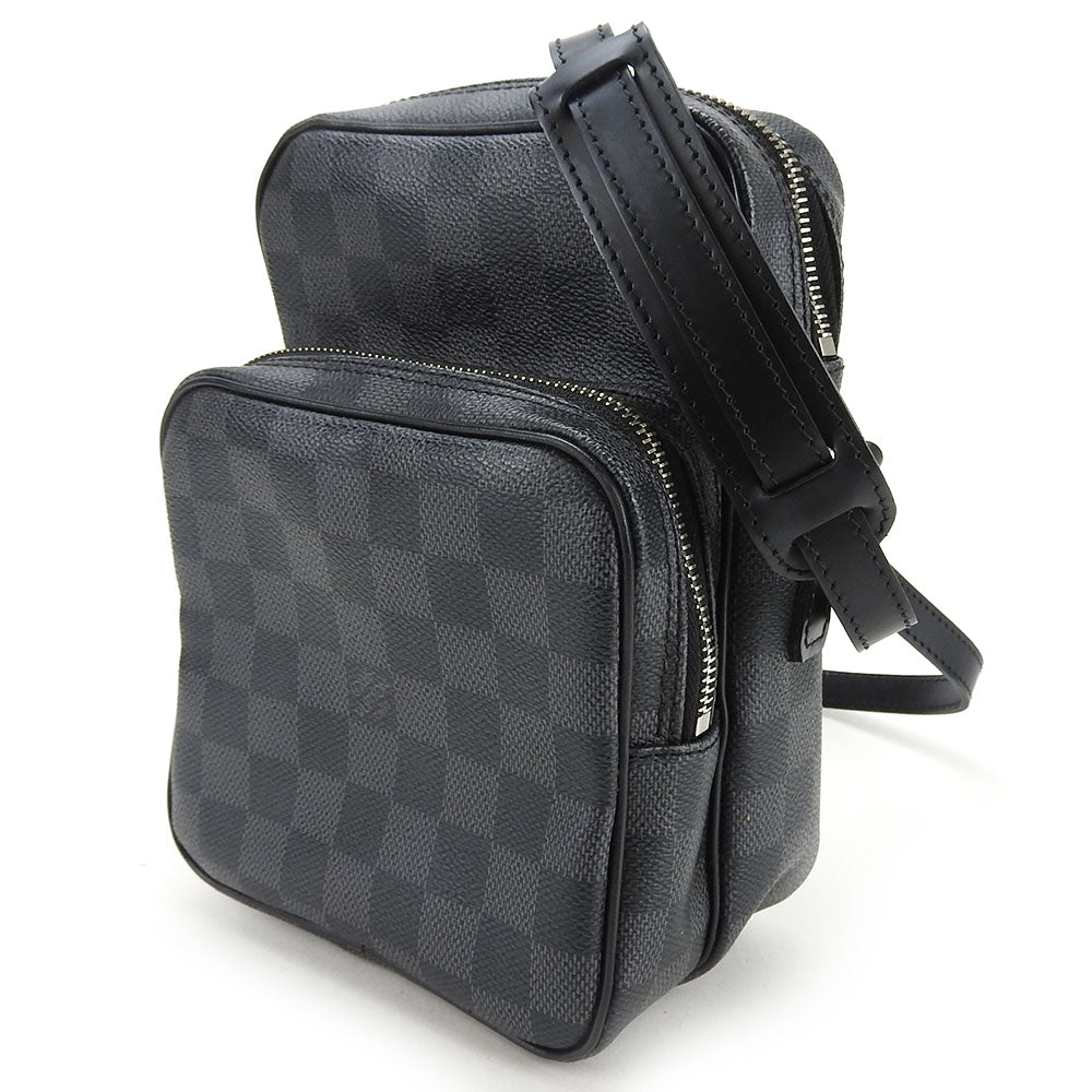 Elegant Women's Shoulder Bag | LOUIS VUITTON Shoulder Bag Damier Grafitte gray Rem