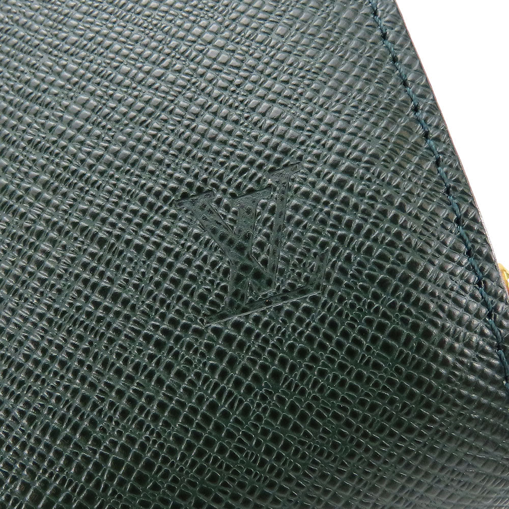 LOUIS VUITTON business bag M30184 Taiga green Baikal mens
