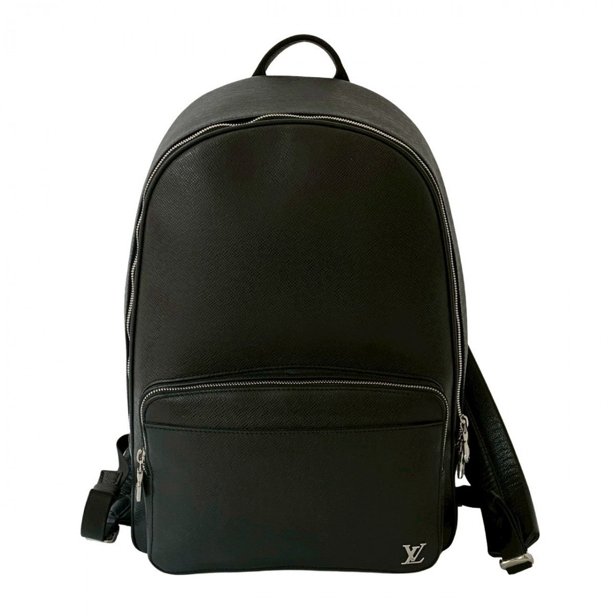 LOUIS VUITTON Backpack Leather (Leather) black Taiga Alex mens(Unisex)