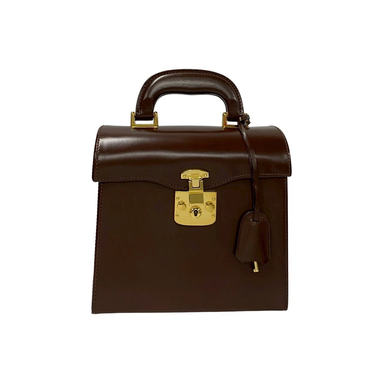 Gucci Lock Leather Handbag