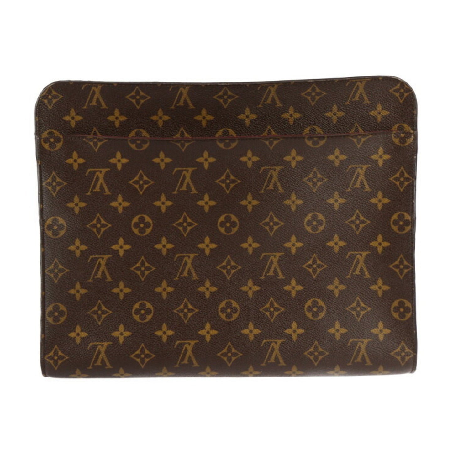 Louis Vuitton Pvc Leather Clutch Bag Handbag