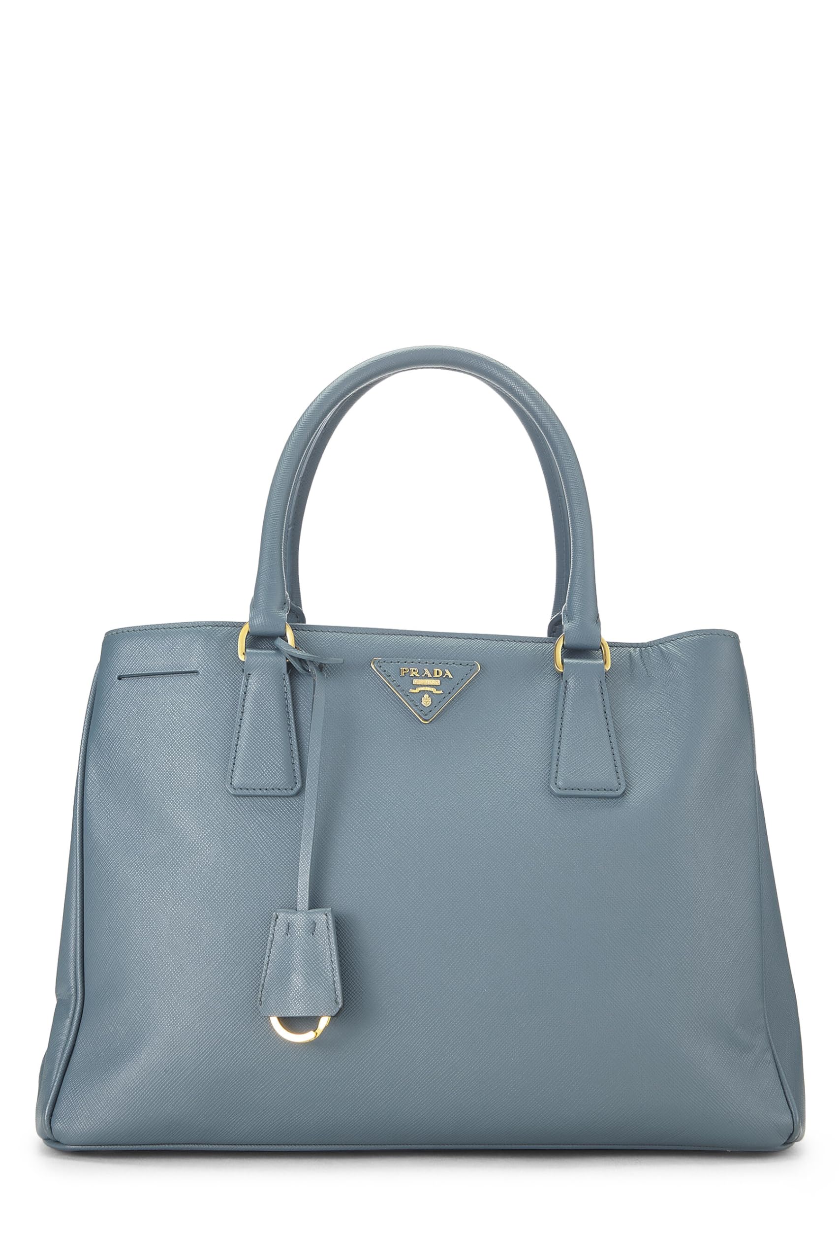 Prada, Blue Saffiano Executive Tote Medium, Blue