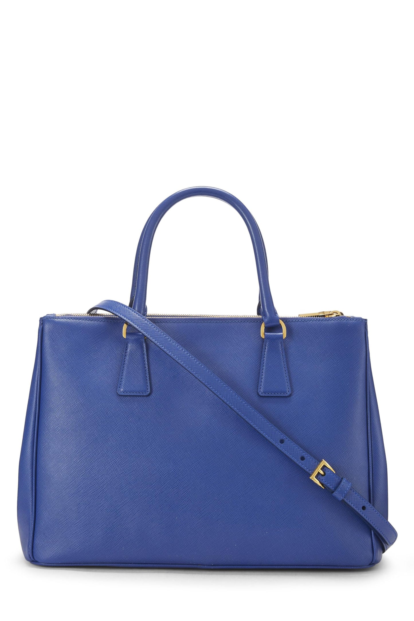 Prada, Blue Saffiano Executive Tote Medium, Blue