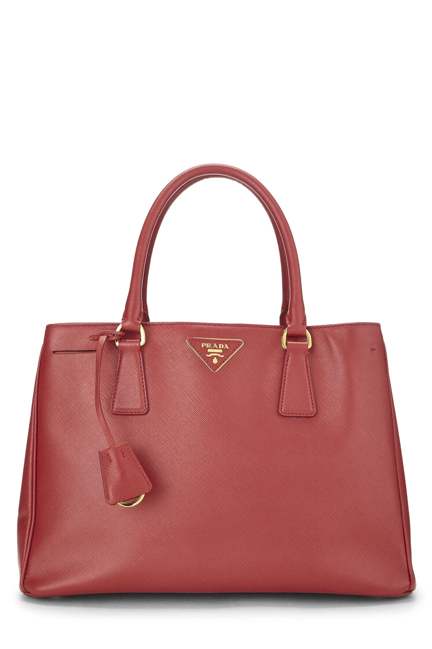 Prada, Red Saffiano Executive Tote Large, Red