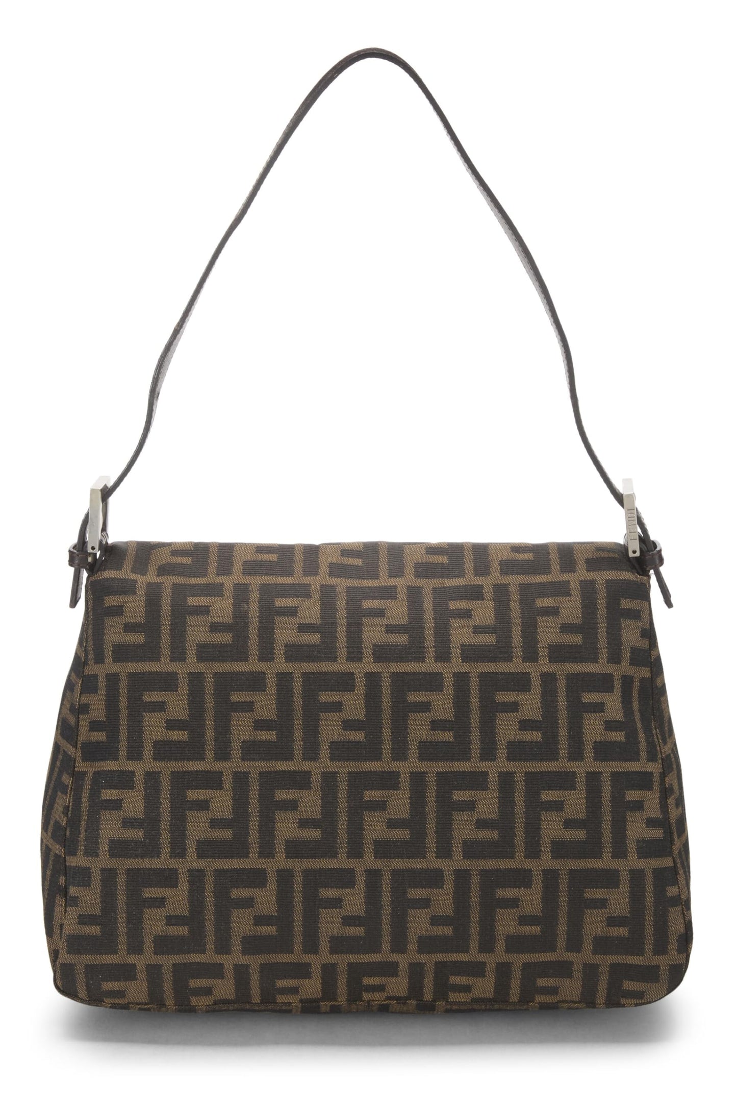 Fendi, Brown Zucca Canvas Mama, Brown