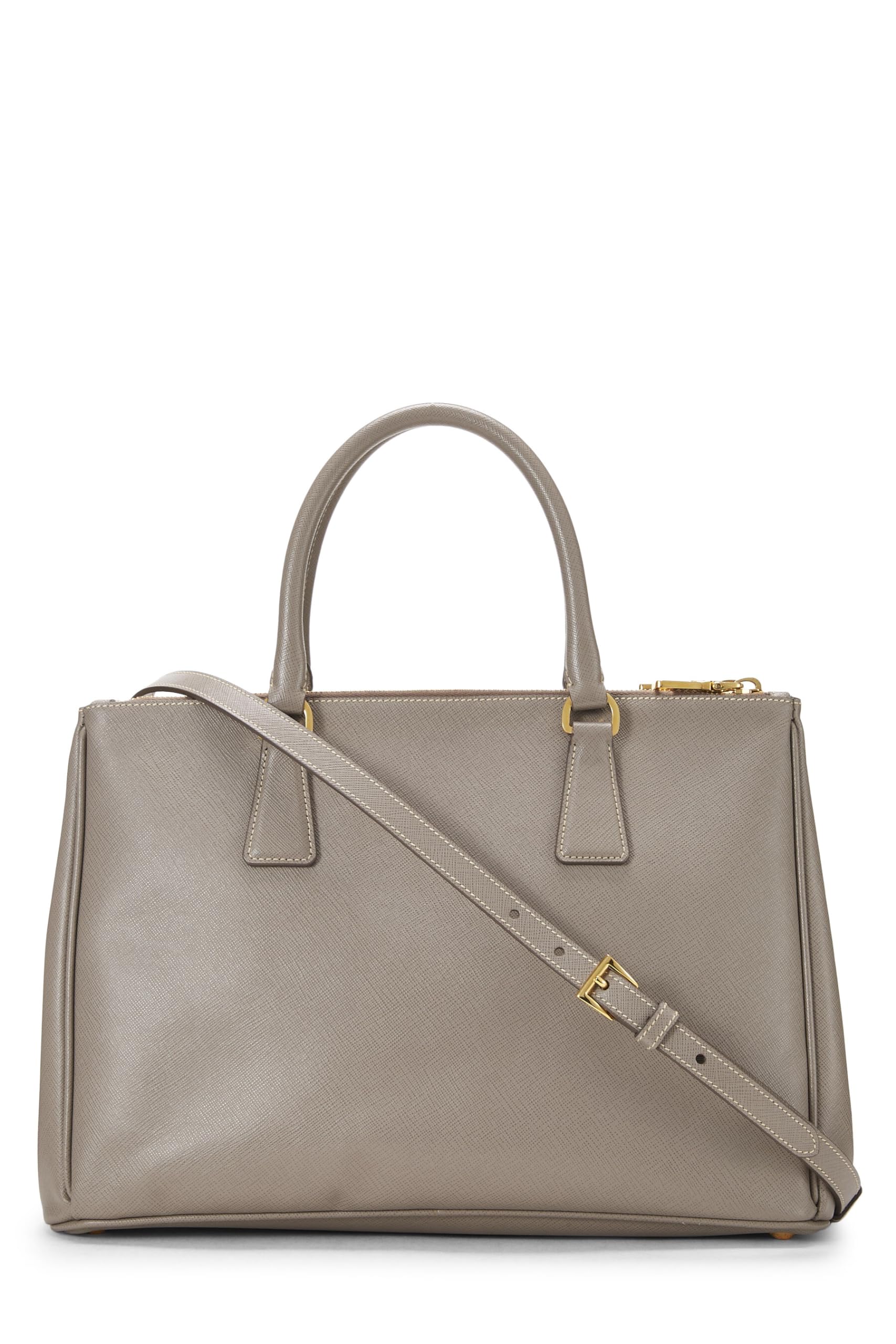 Prada, Grey Saffiano Executive Tote Medium, Grey