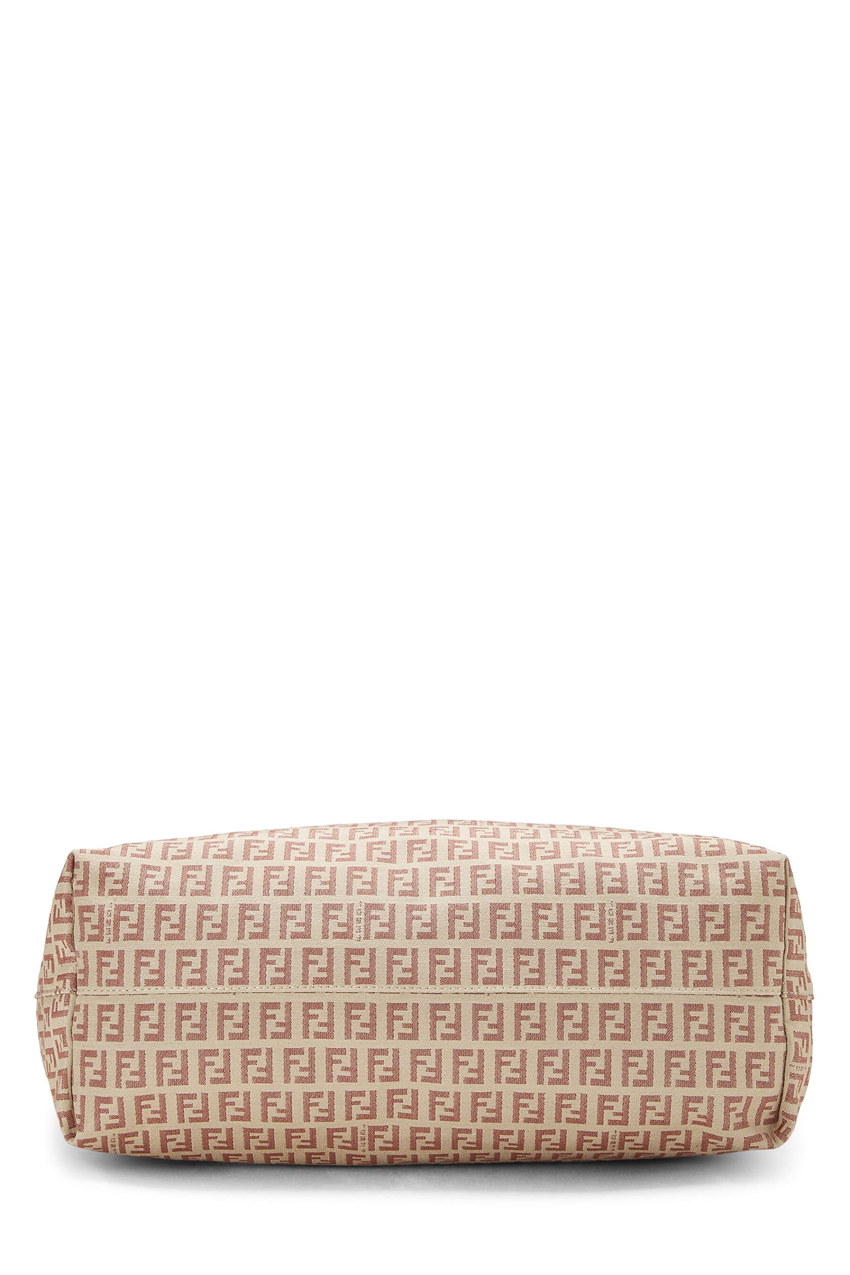Fendi, Pink Zucchino Canvas Tote Medium, Pink
