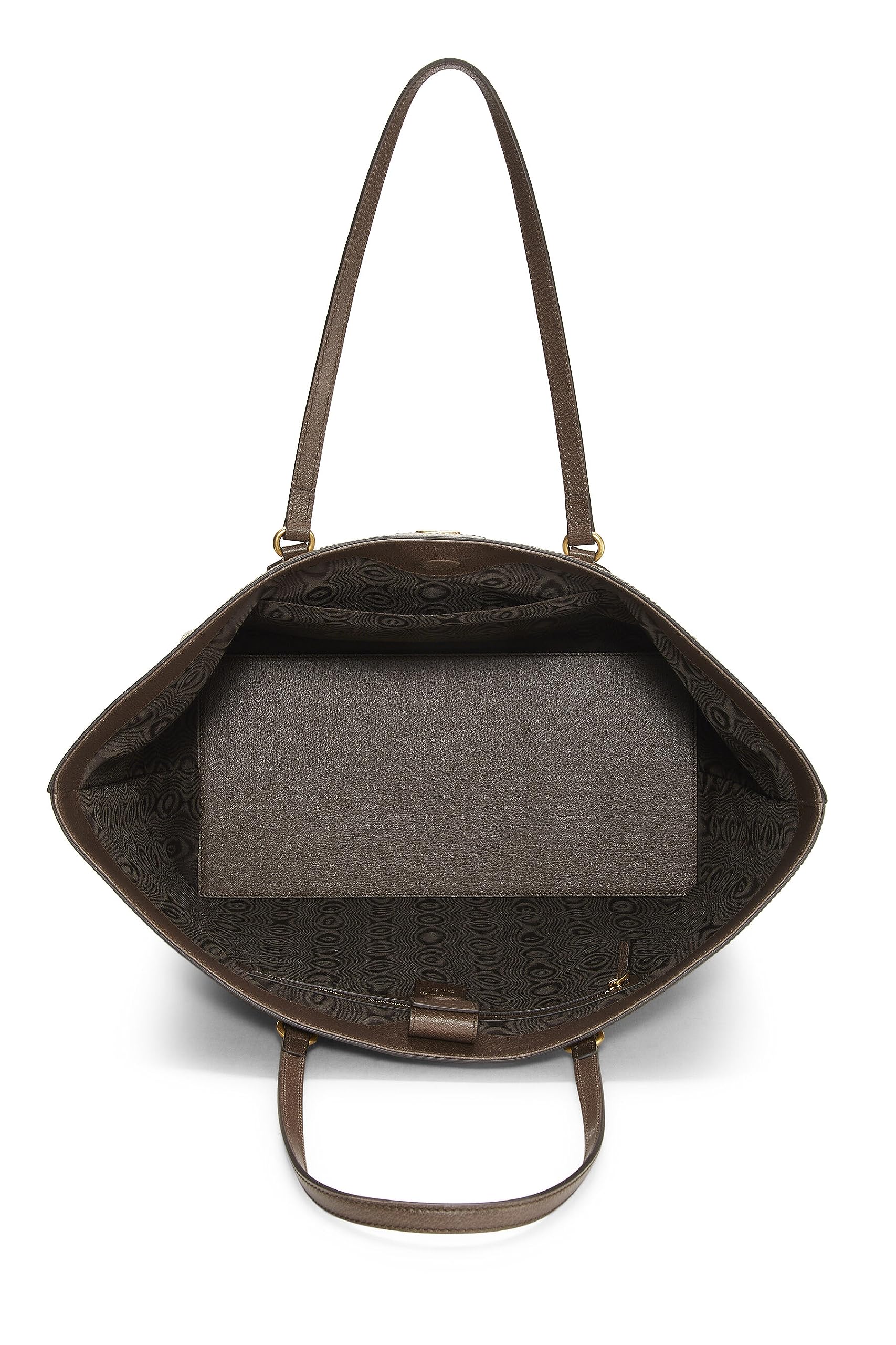 Gucci Leather Canvas Tote