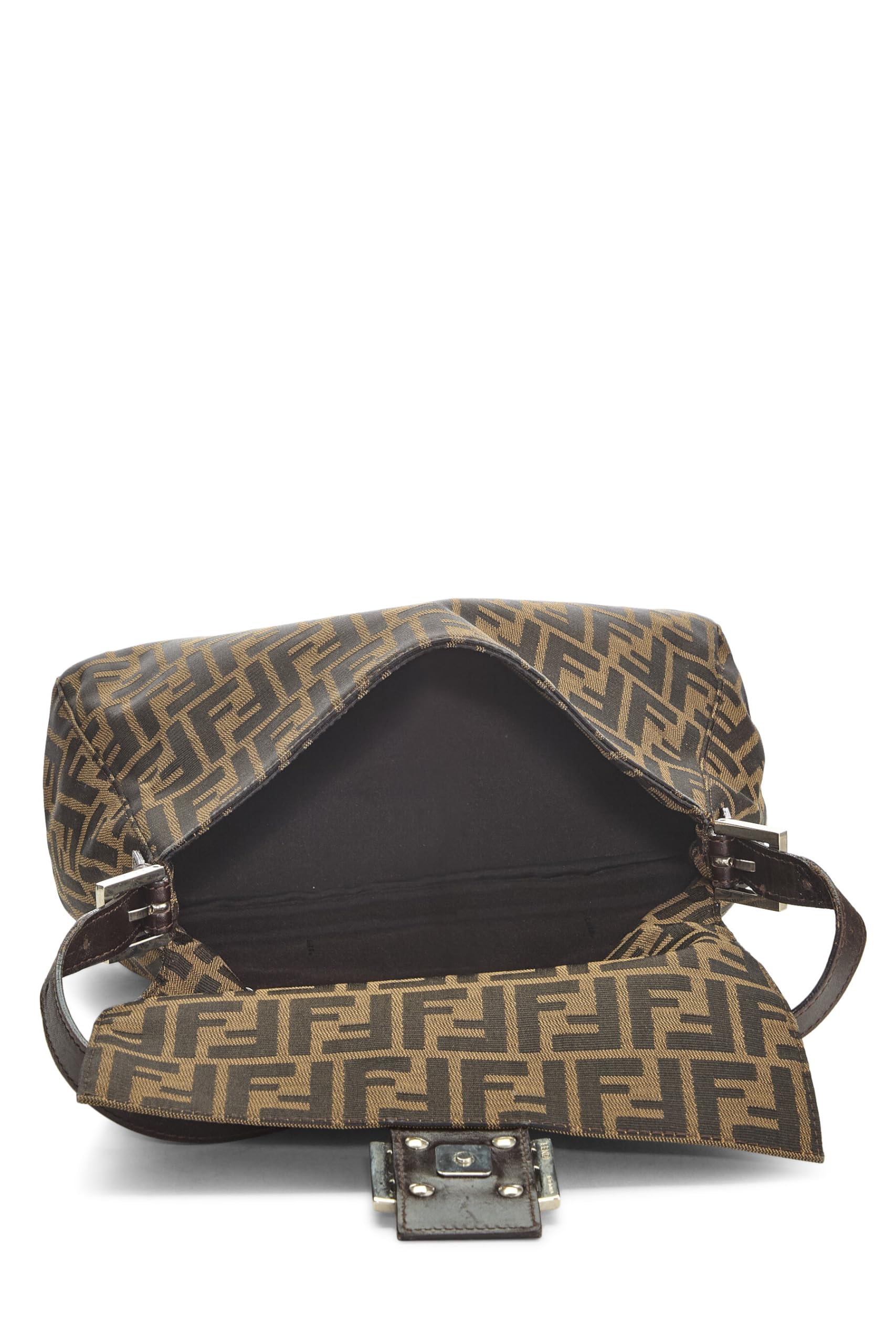 Fendi, Brown Zucca Canvas Mama, Brown