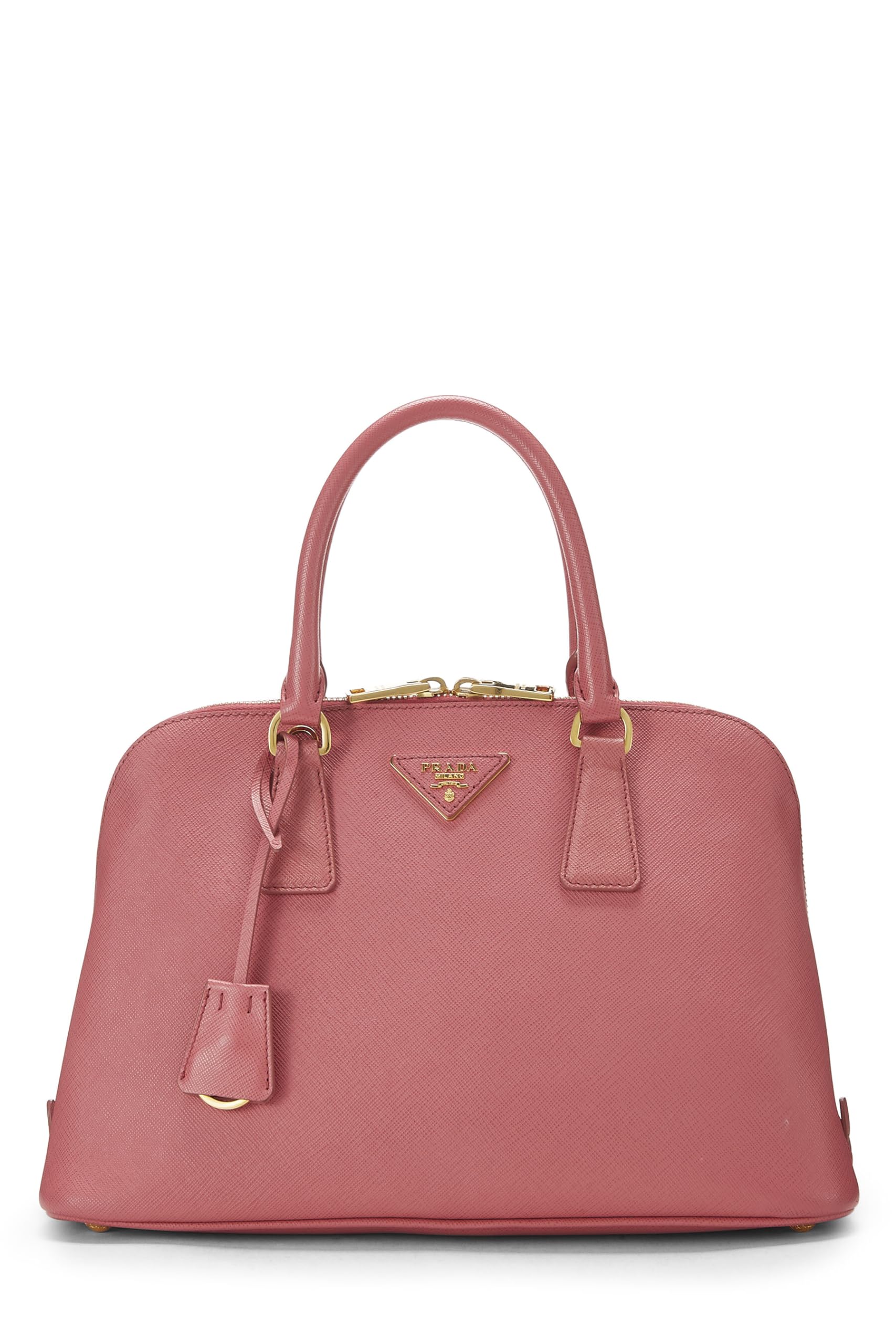 Prada, Blue Saffiano Promenade Medium, Pink Luxury Handbag