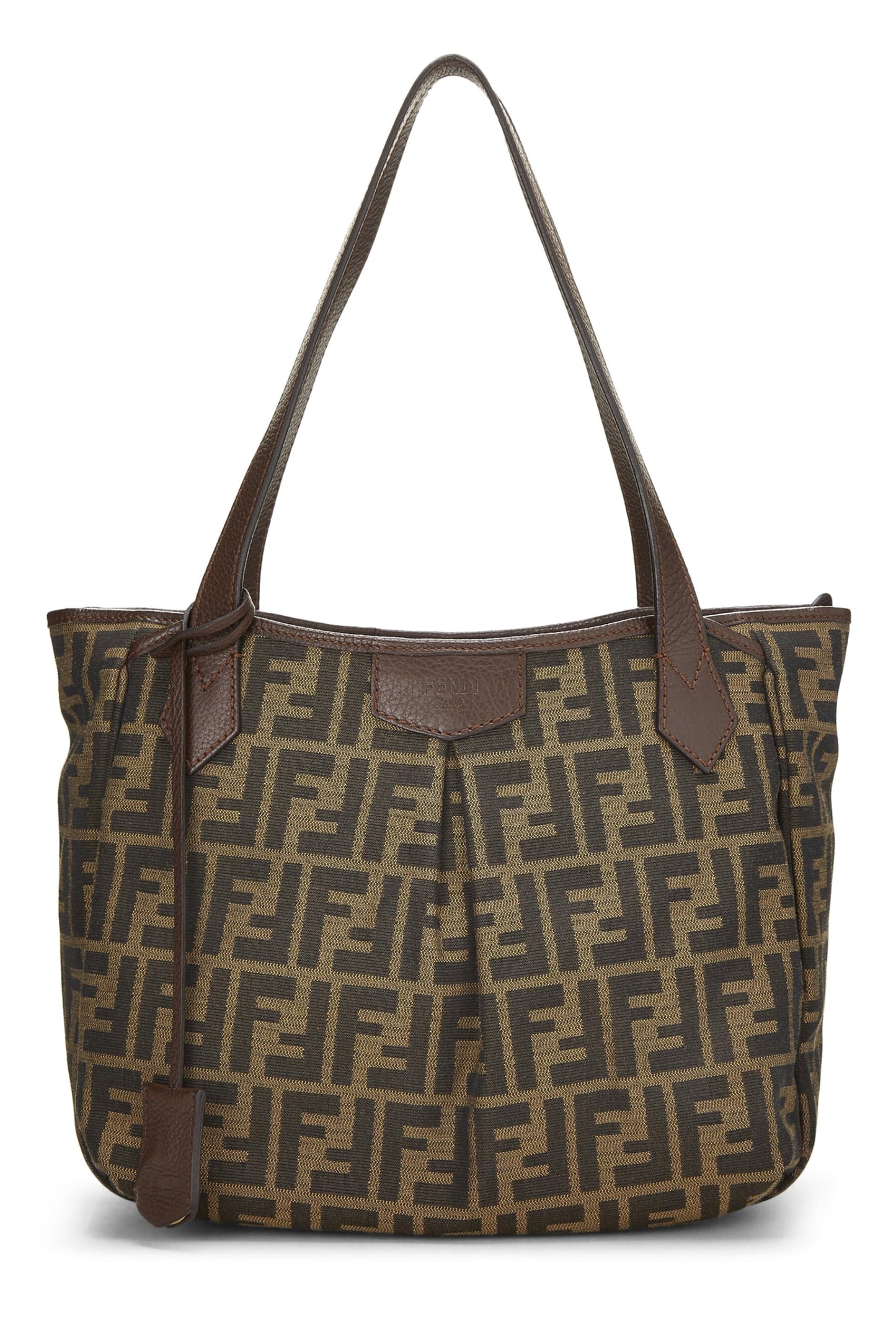 Fendi, Brown Zucca Canvas Grand Shopping Tote Medium, Brown