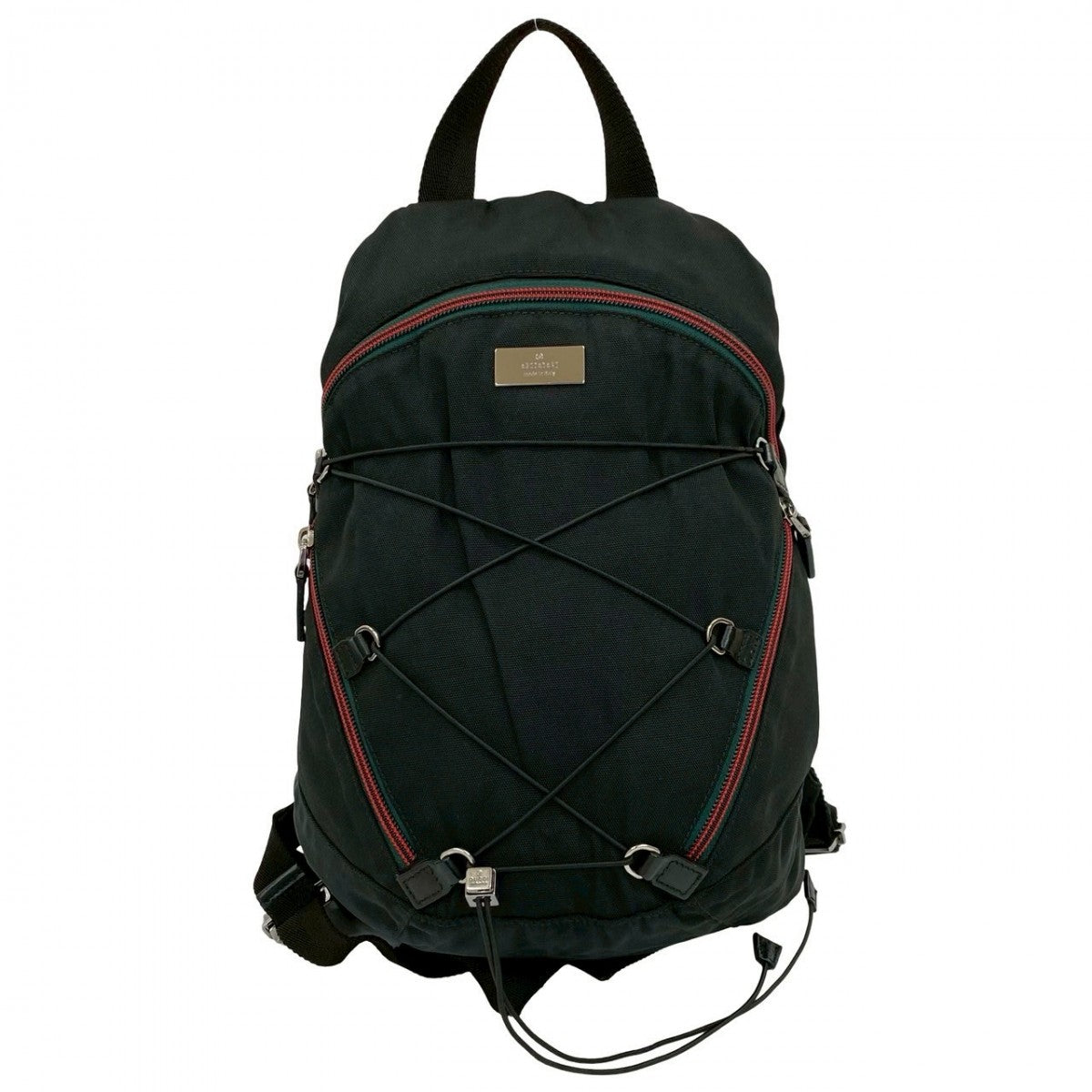 GUCCI Backpack Nylon black Sherry line
