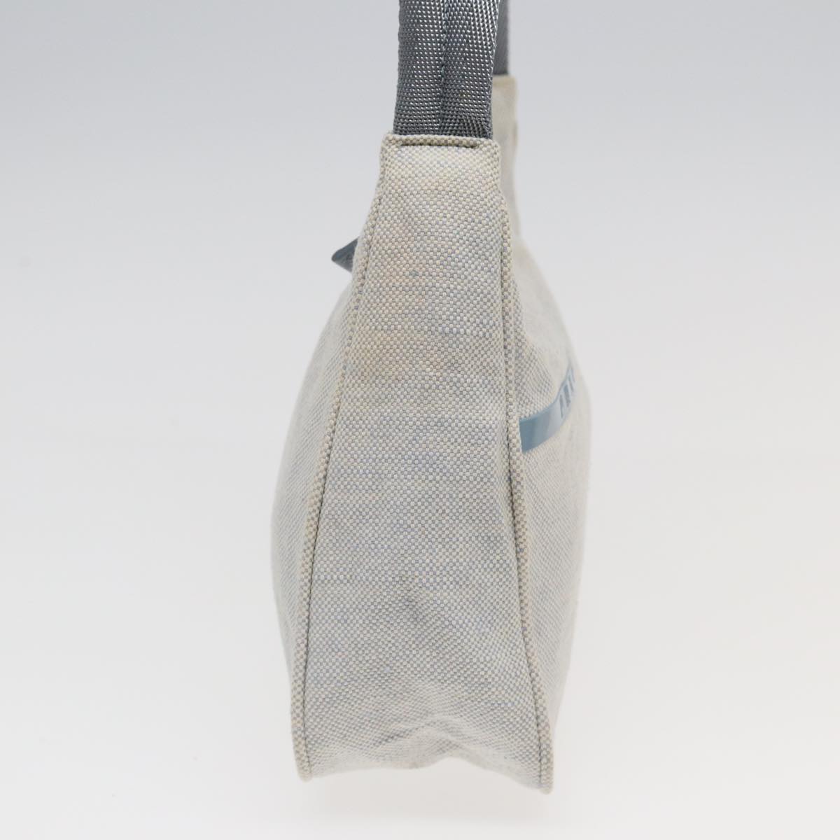 PRADA Sports Accessory Pouch Canvas Light Blue Auth Luxury Handbag