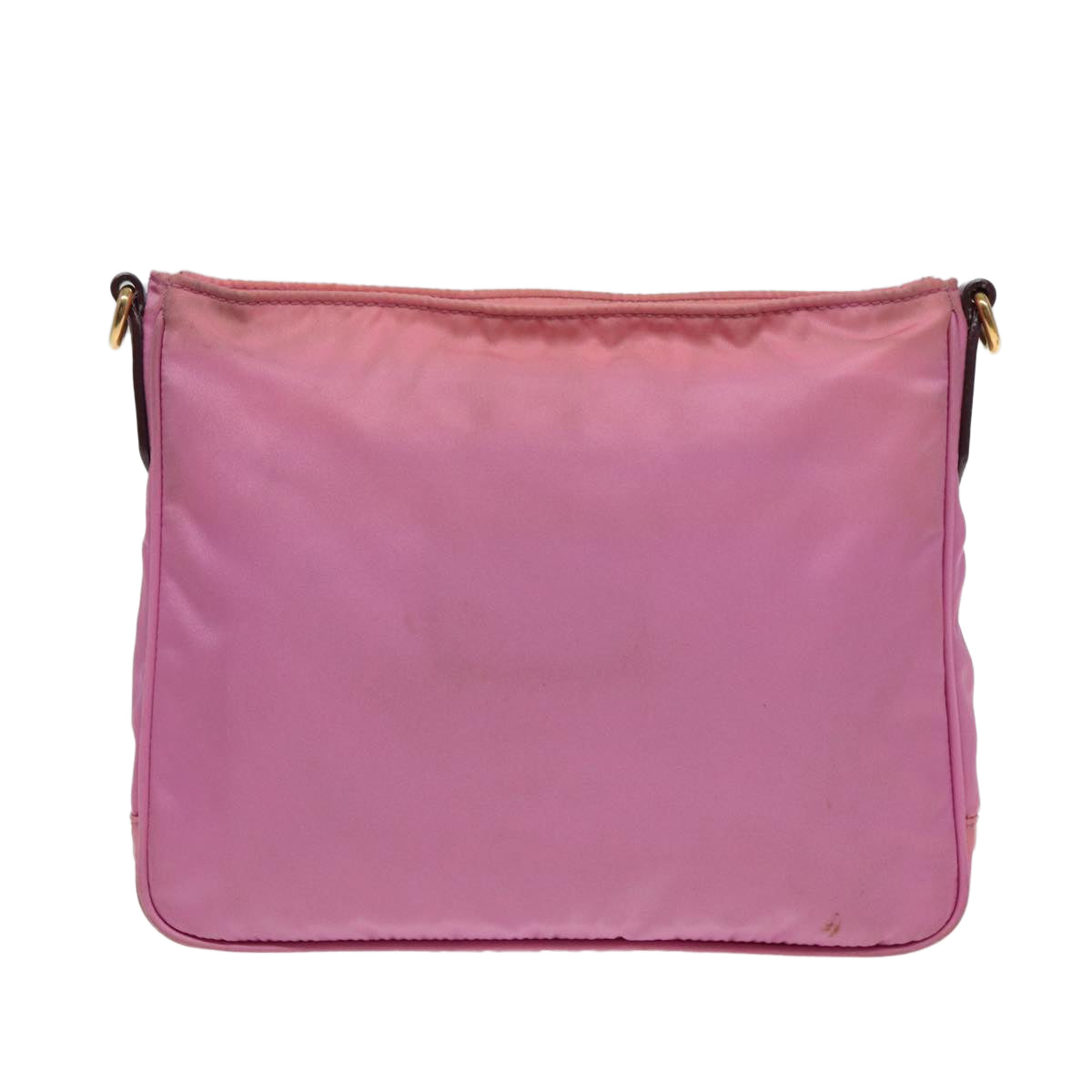 PRADA Shoulder Bag Nylon Pink Auth